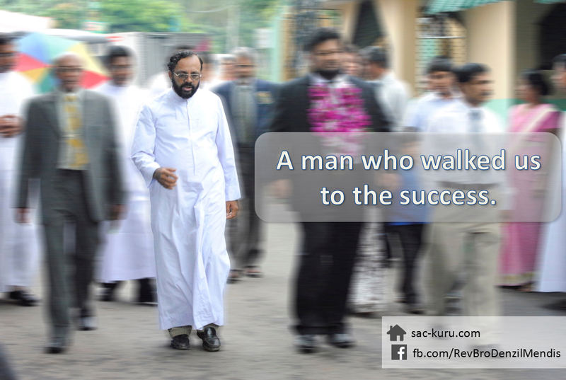 A man who walked us to the success