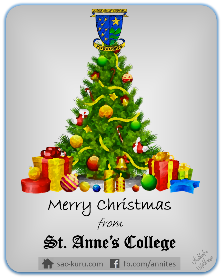 Christmas wishes from Annites Family